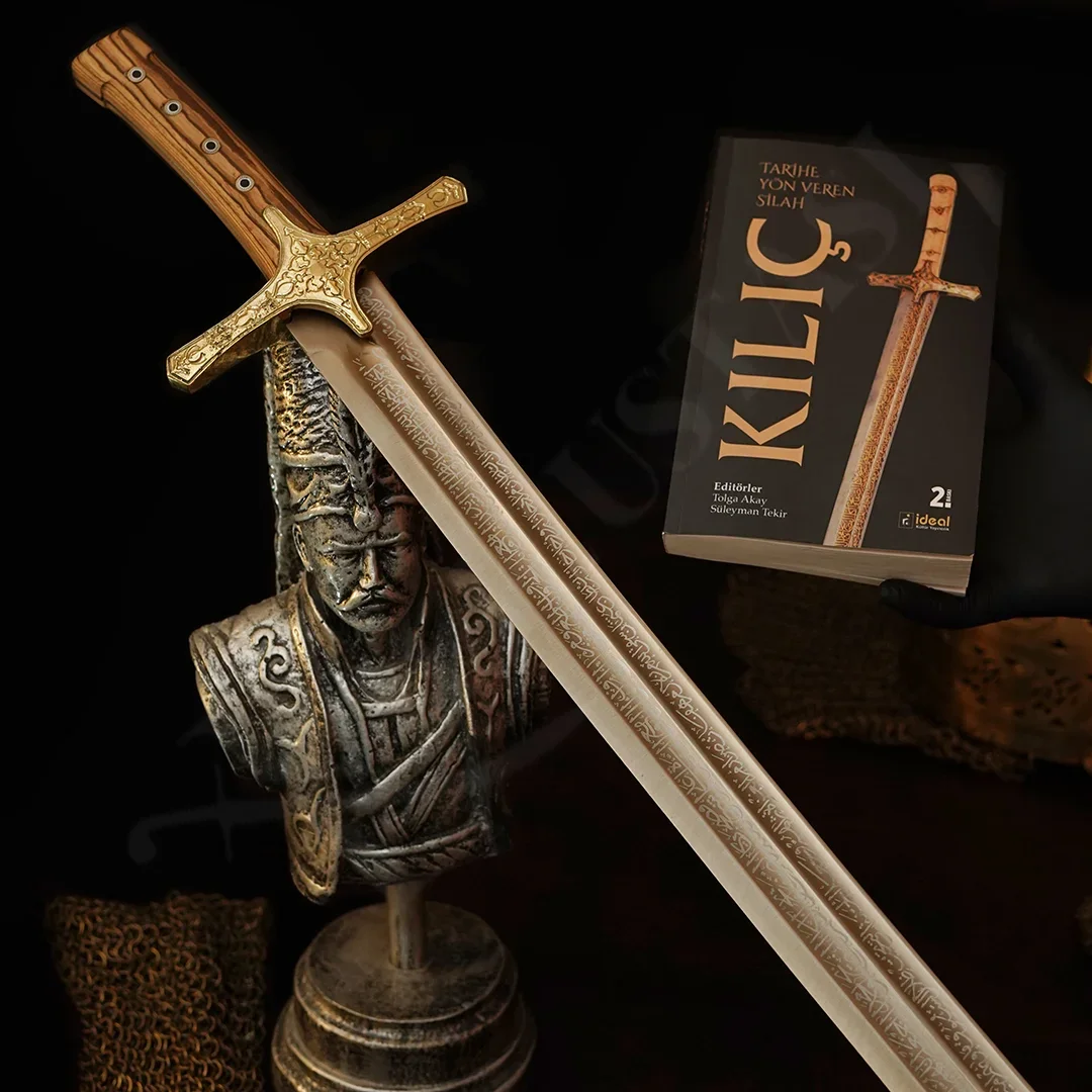 fatih-sultan-mehmet-han-kilici-fiyati DEKORATİF FATİH SULTAN MEHMET HAN MERASİM KILICI - Görsel 1