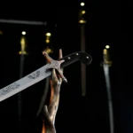 SİYAH 60CM OSMANLI ELİF - Görsel 4